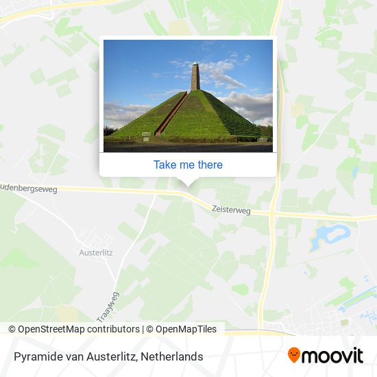 Pyramide van Austerlitz map