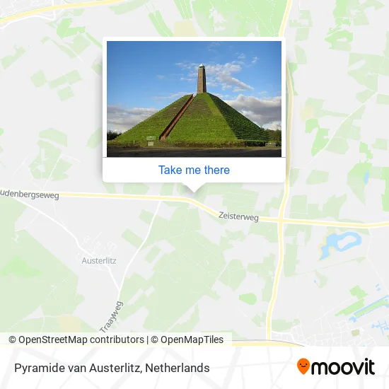 Pyramide van Austerlitz map