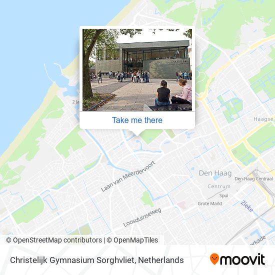 Christelijk Gymnasium Sorghvliet map