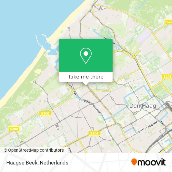 Haagse Beek Karte