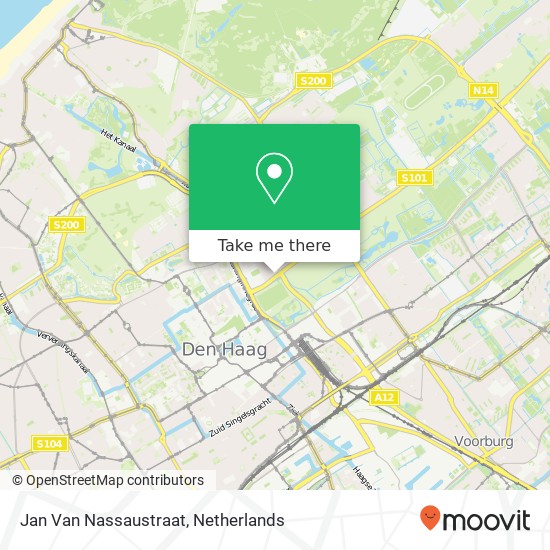 Jan Van Nassaustraat map