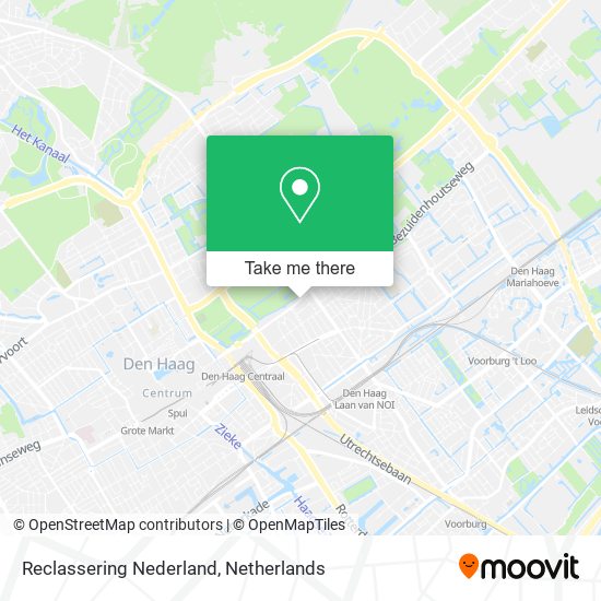 Reclassering Nederland map