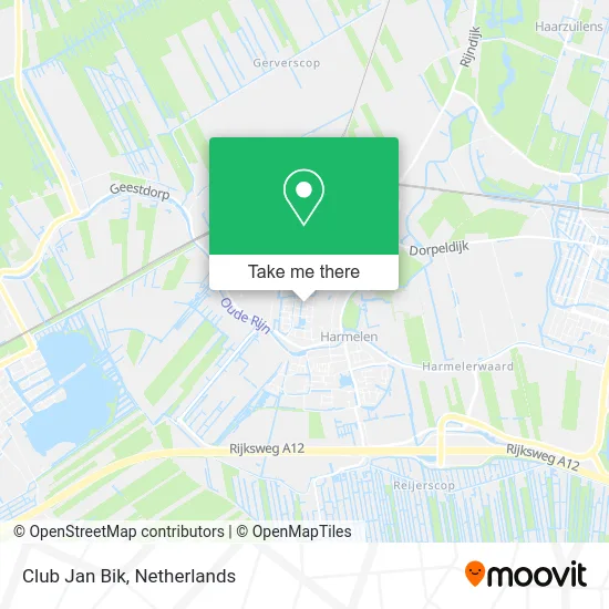 Club Jan Bik map