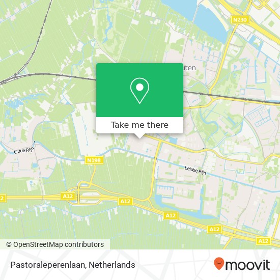 Pastoraleperenlaan map