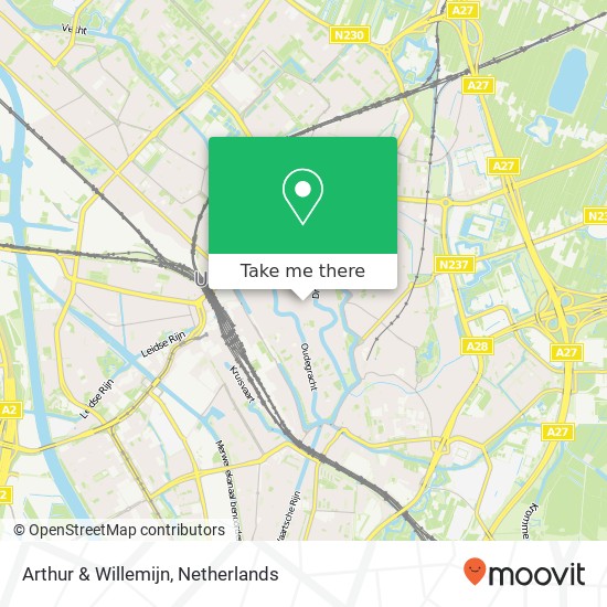 Arthur & Willemijn map