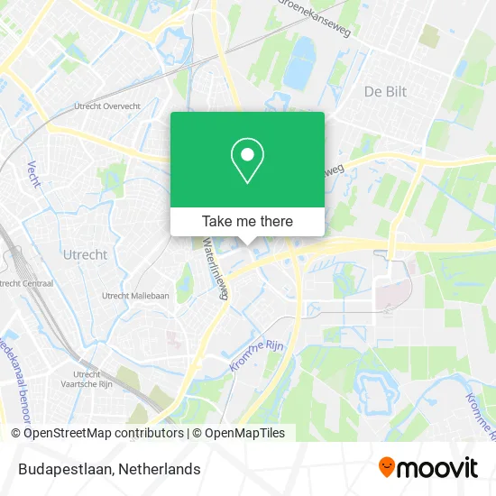 Budapestlaan map