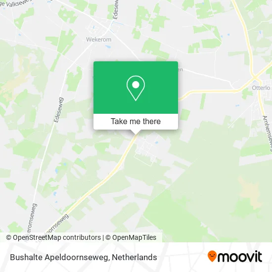 Bushalte Apeldoornseweg map