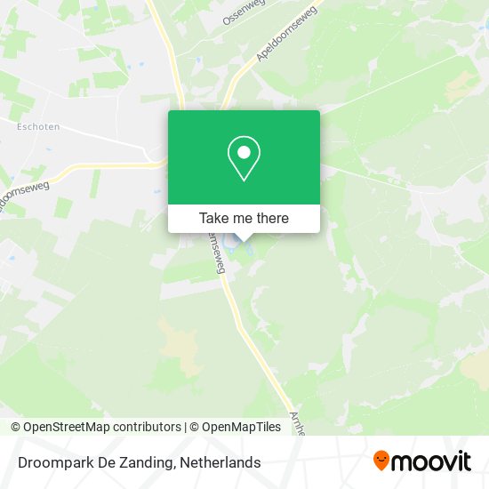 Droompark De Zanding map