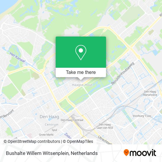 Bushalte Willem Witsenplein Karte