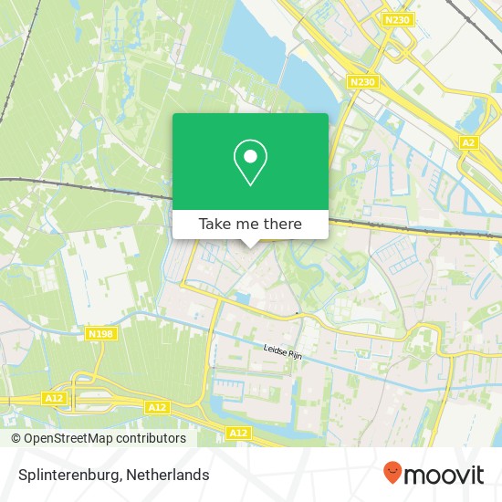 Splinterenburg Karte