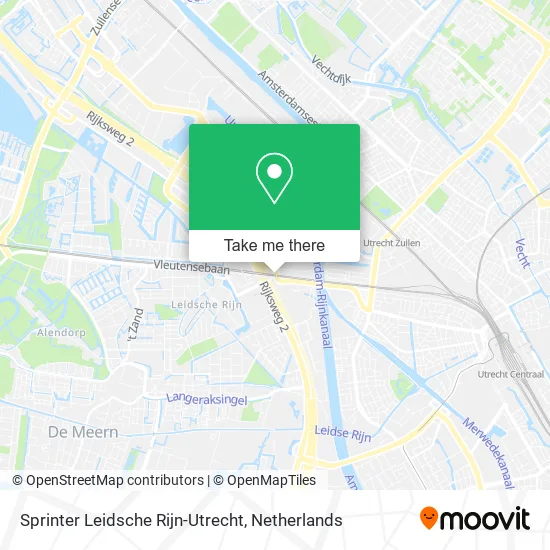 Sprinter Leidsche Rijn-Utrecht map