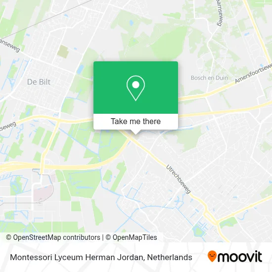 Montessori Lyceum Herman Jordan map