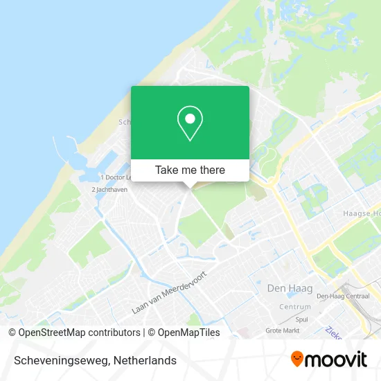 Scheveningseweg map