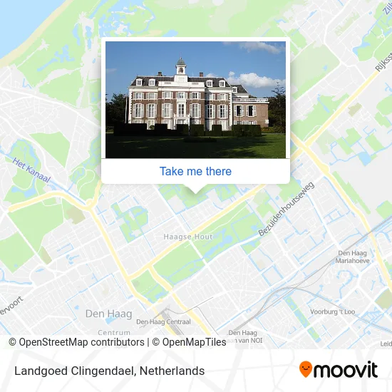 Landgoed Clingendael map