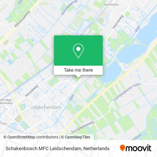 Schakenbosch MFC Leidschendam map