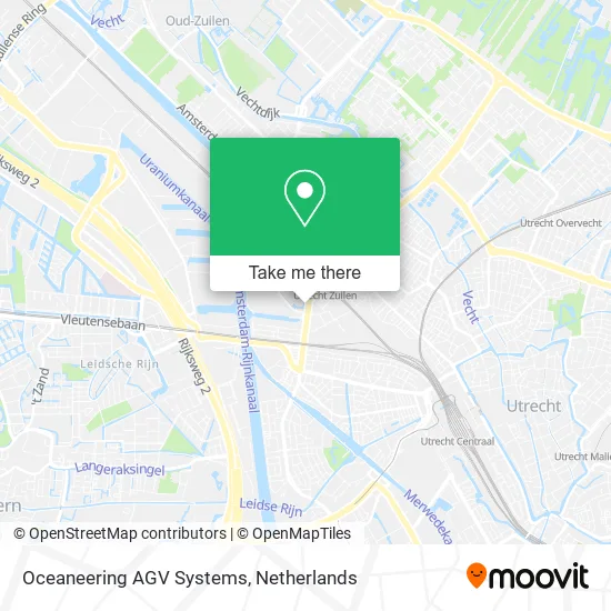 Oceaneering AGV Systems map