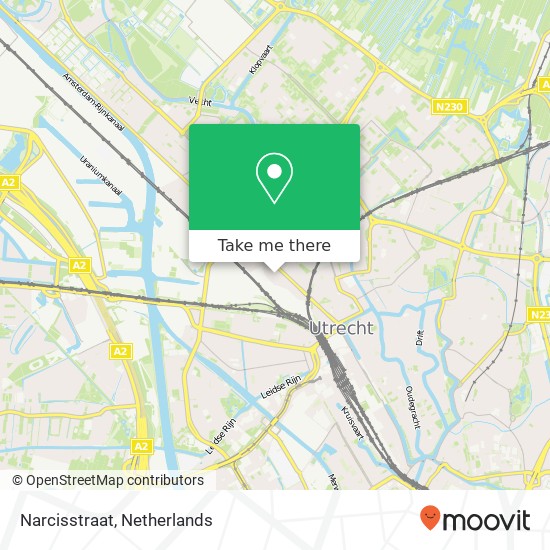 Narcisstraat map