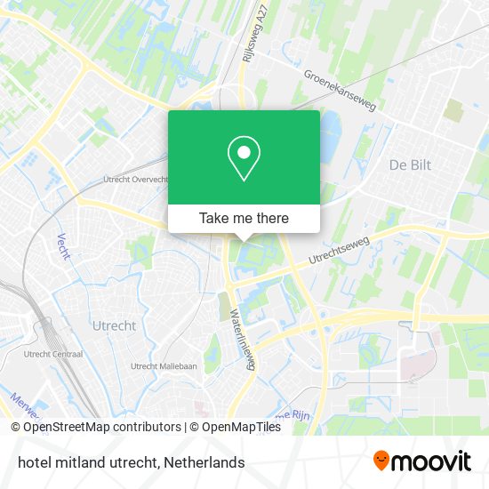 hotel mitland utrecht map