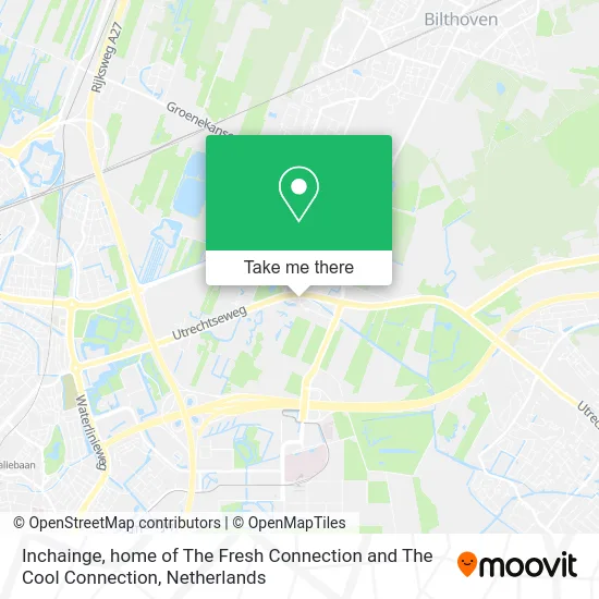 Inchainge, home of The Fresh Connection and The Cool Connection map