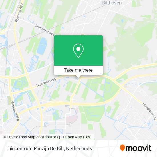 Tuincentrum Ranzijn De Bilt map