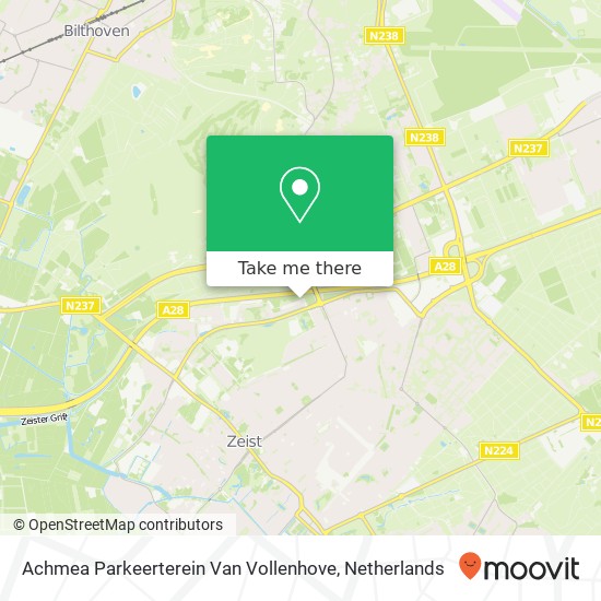 Achmea Parkeerterein Van Vollenhove Karte