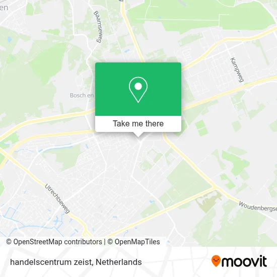 handelscentrum zeist map
