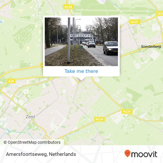 Amersfoortseweg map