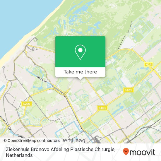 Ziekenhuis Bronovo Afdeling Plastische Chirurgie map