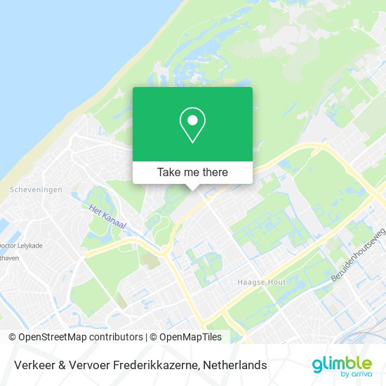 Verkeer & Vervoer Frederikkazerne map