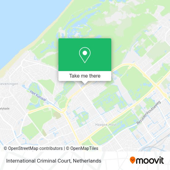 International Criminal Court map