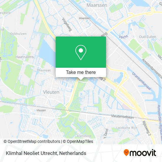 Klimhal Neoliet Utrecht Karte