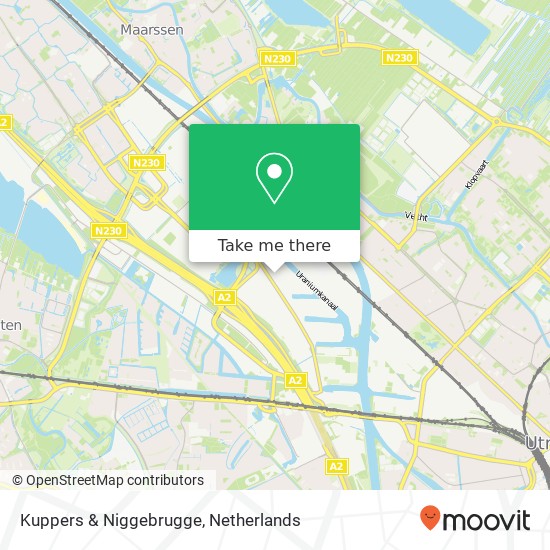 Kuppers & Niggebrugge Karte