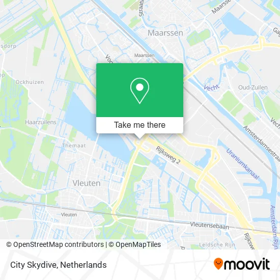 City Skydive map
