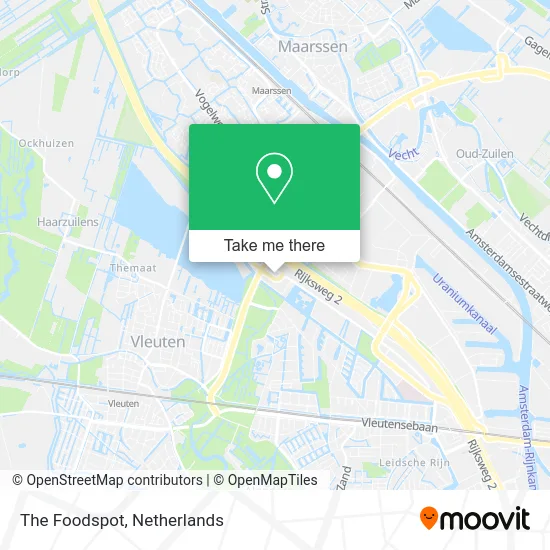 The Foodspot map