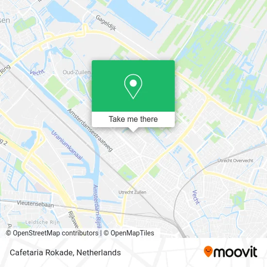 Cafetaria Rokade map