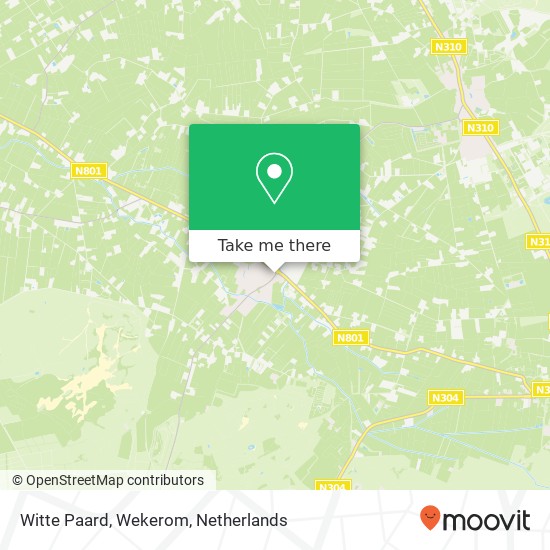 Witte Paard, Wekerom map
