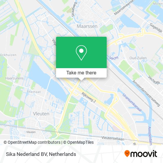 Sika Nederland BV map