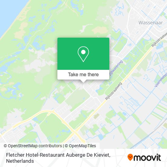 Fletcher Hotel-Restaurant Auberge De Kieviet map