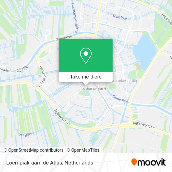 Loempiakraam de Atlas map