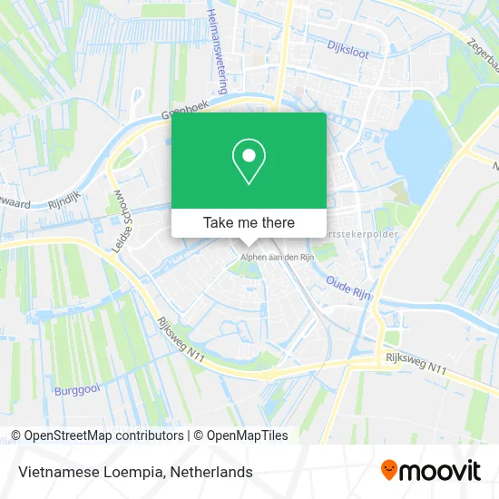 Vietnamese Loempia map