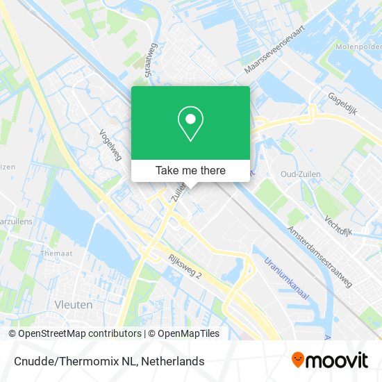 Cnudde/Thermomix NL map