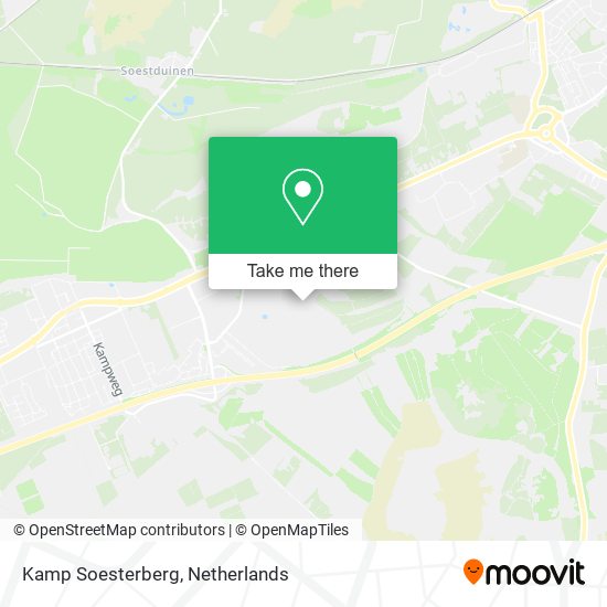 Kamp Soesterberg Karte