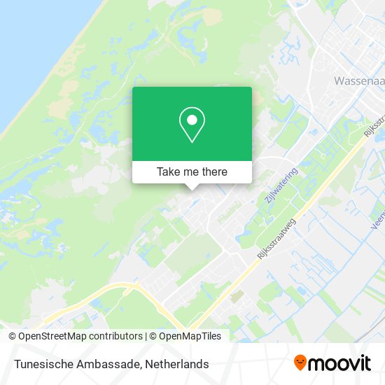 Tunesische Ambassade map