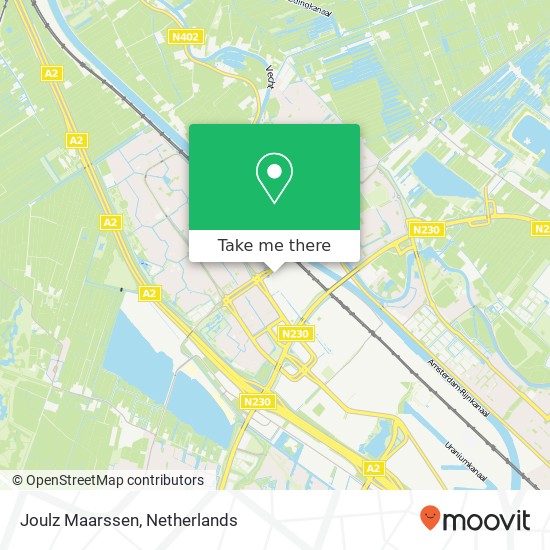 Joulz Maarssen map