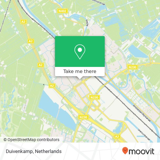 Duivenkamp map