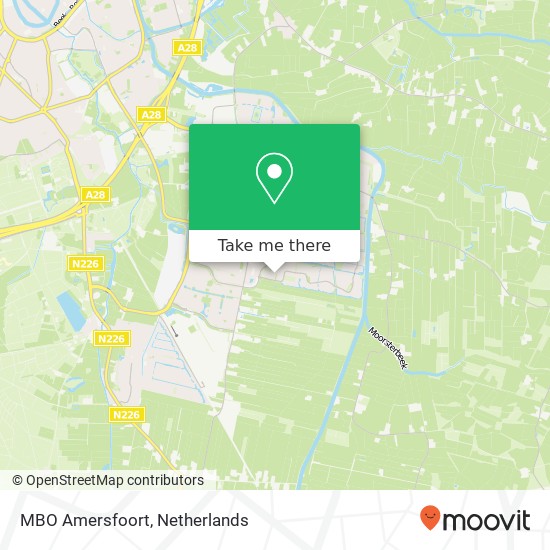 MBO Amersfoort Karte