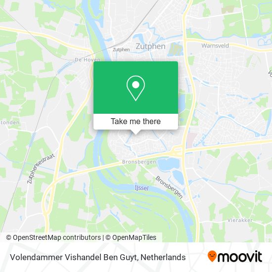 Volendammer Vishandel Ben Guyt map