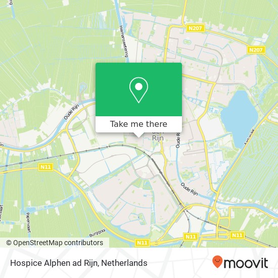 Hospice Alphen ad Rijn map