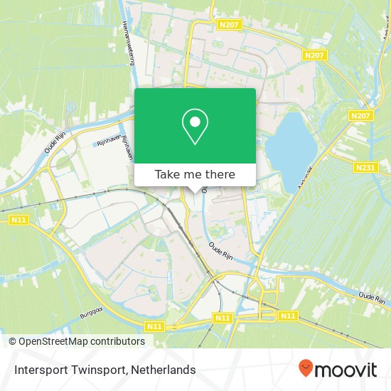 Intersport Twinsport map