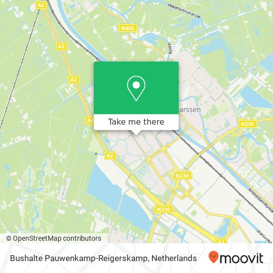 Bushalte Pauwenkamp-Reigerskamp map
